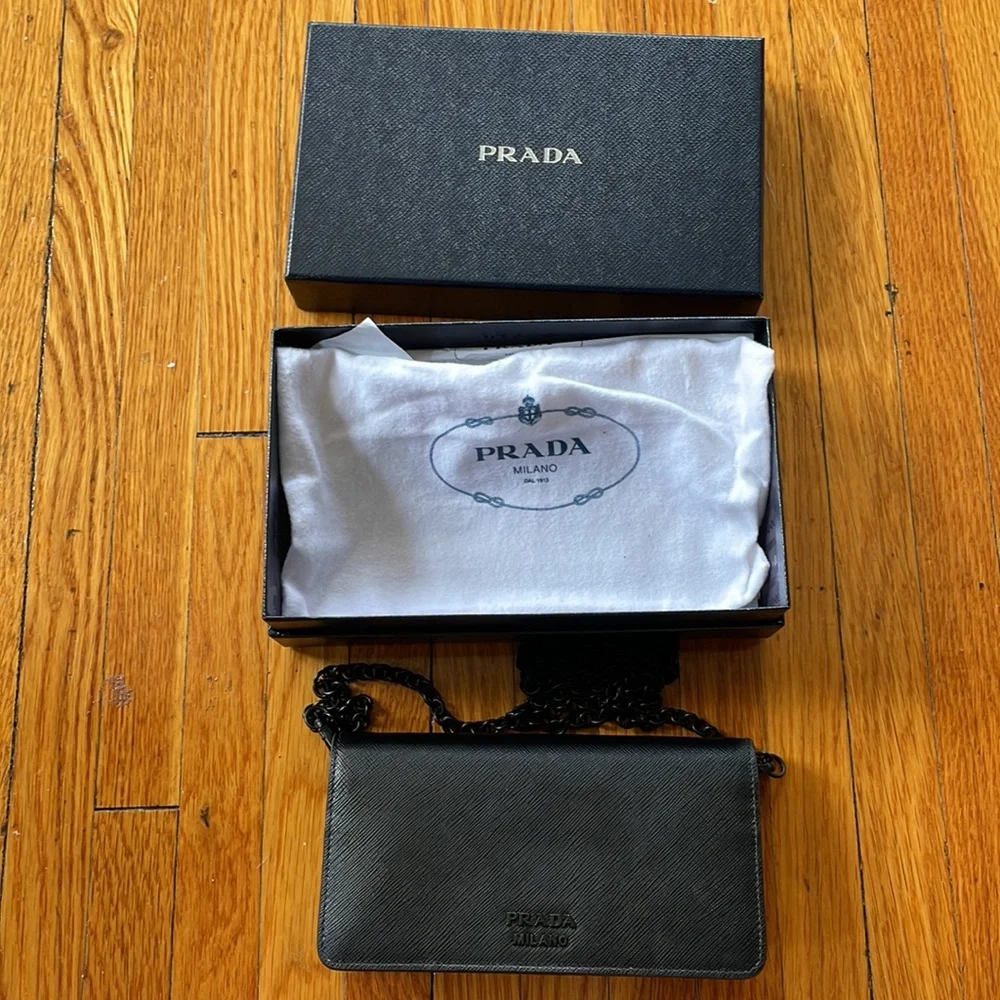 Prada compact saffiano